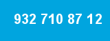 932 710 87 12